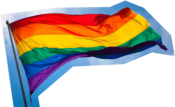 How The Rainbow Flag Came To Be - Rainbow Flag Transparent Background (800x800), Png Download