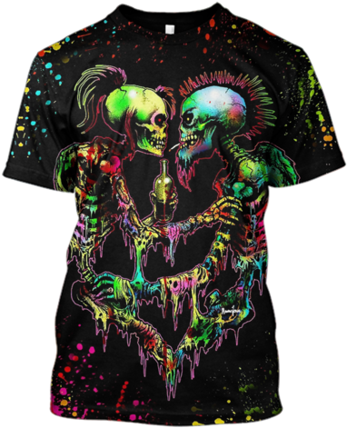 3d Halloween Skulls Ziphoodie - Creepy Pixel Art Skull (500x500), Png Download