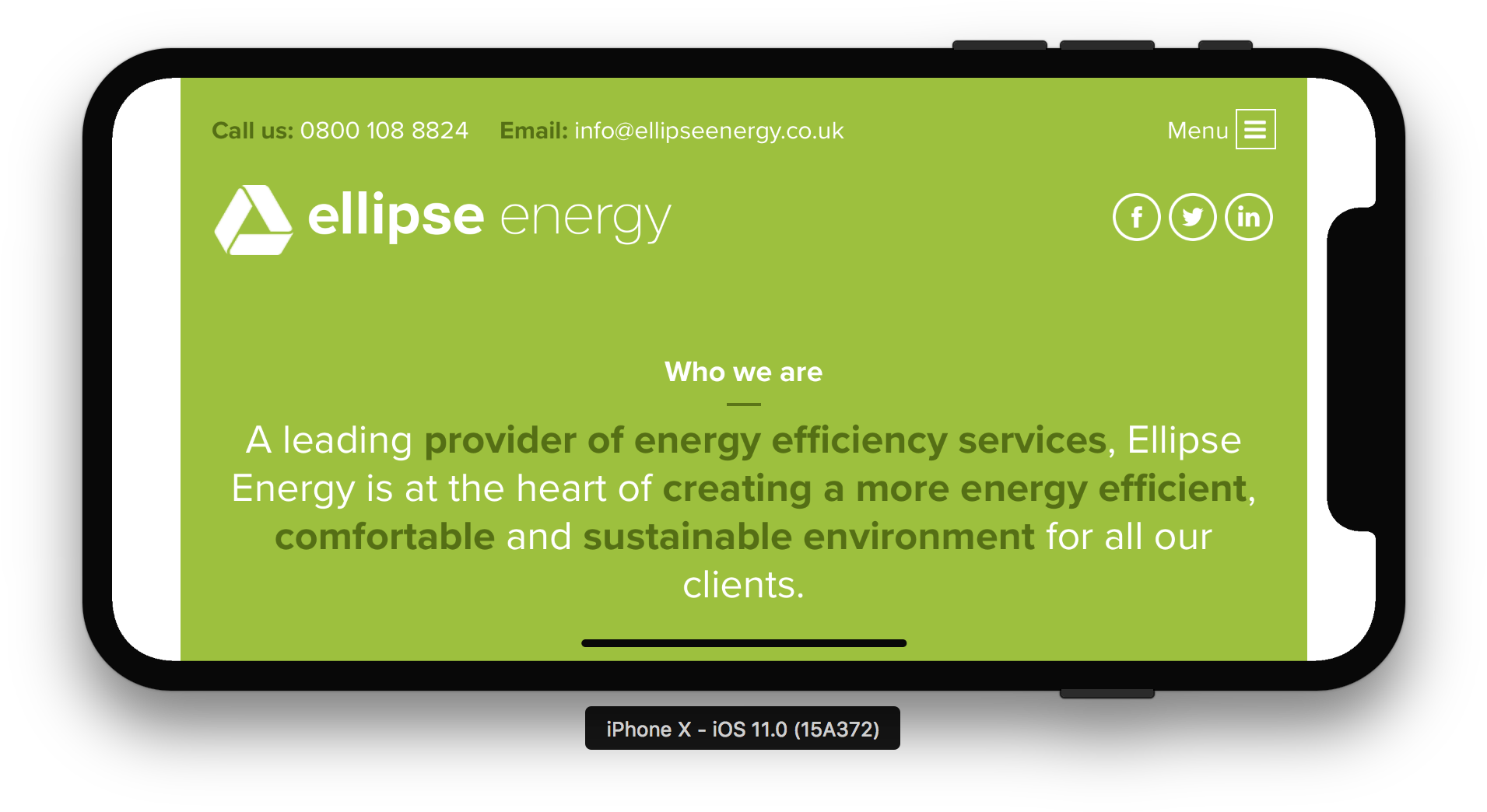 Letterboxing On Iphone X In Safari On Ios - Green Line Iphne X (1928x1090), Png Download