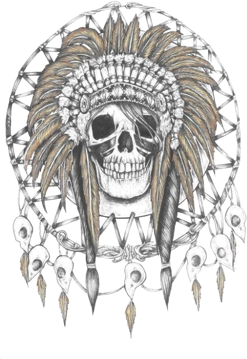 Lineart-3d - Native American Dreamcatcher Drawing (400x615), Png Download
