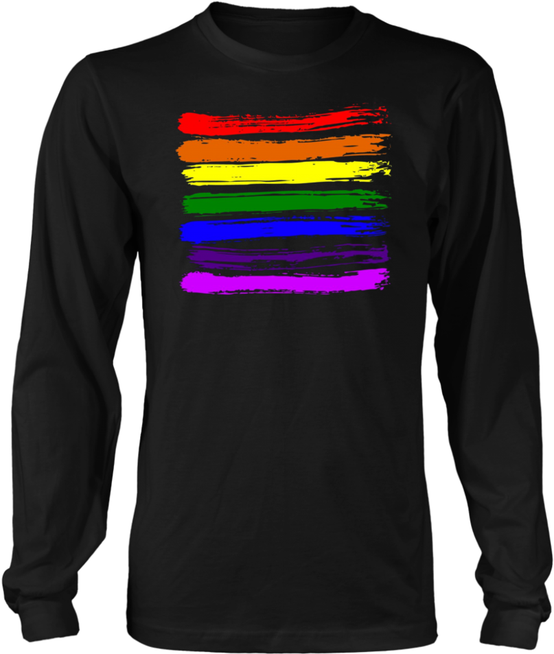Lgbt Gay Pride Flag Shirt - Thankful Grateful Blessed Pe Teacher T-shirt Gift (960x960), Png Download