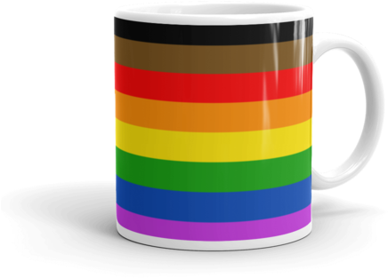 Gay Pride Mug - Mug (500x500), Png Download