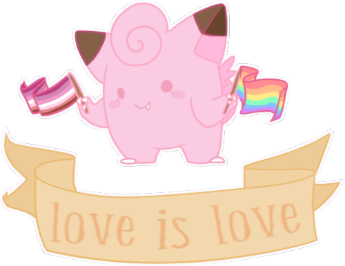 Gay Clefairy (500x386), Png Download