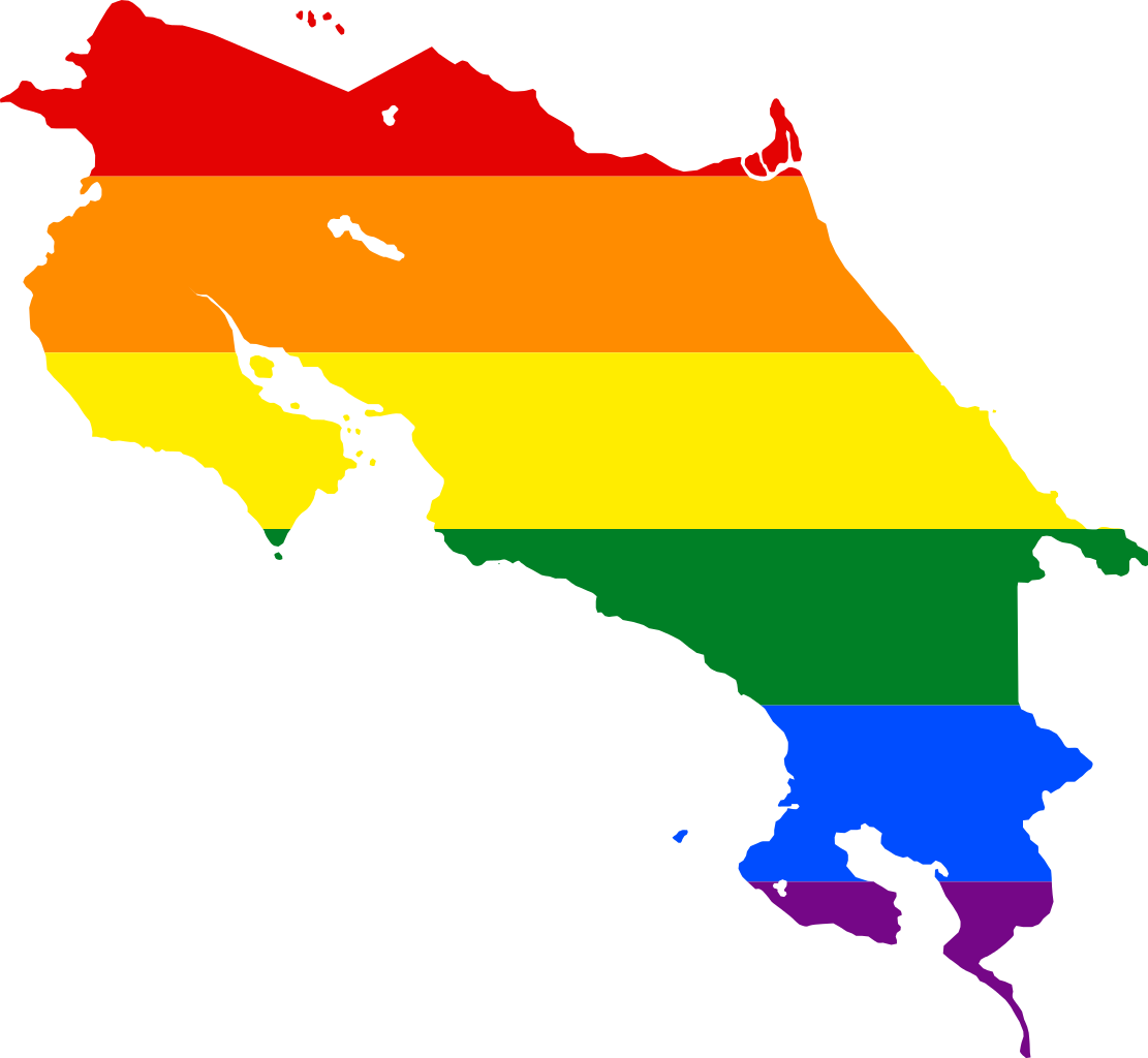 Costa Rica Flag Map (690x636), Png Download