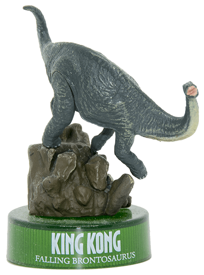 King Kong 1933 Brontosaurus - King Kong Brontosaurus Toy (400x540), Png Download