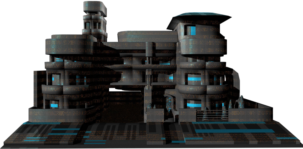 Transparent Building Sci Fi - Playset (1024x768), Png Download