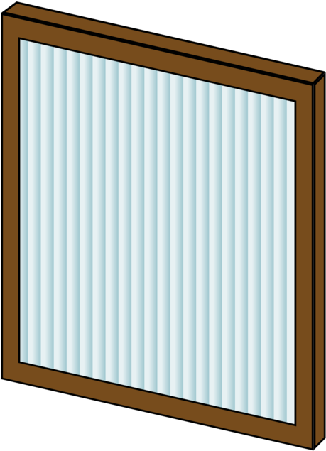 Furnace Filter Svg Clip Arts 432 X 597 Px (432x597), Png Download