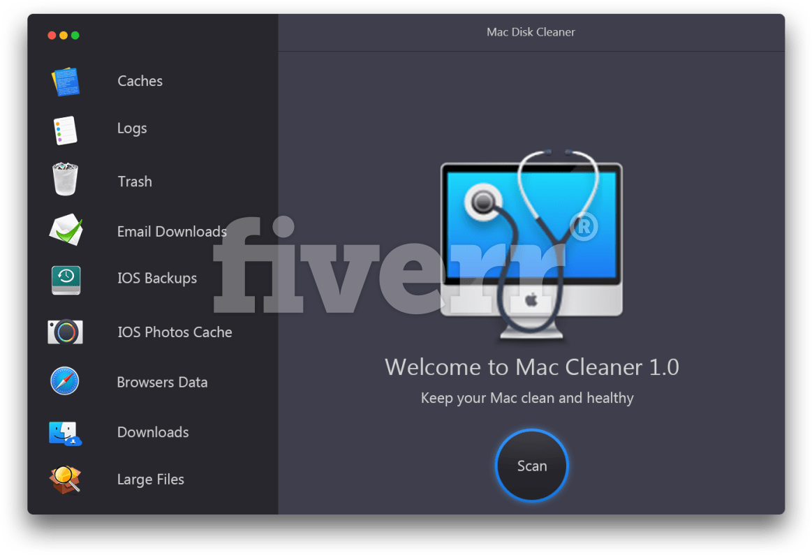 Fiverr (1200x853), Png Download