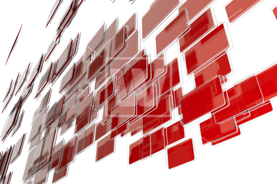 Flying Glass Blocks - Glass Flying Png (550x366), Png Download