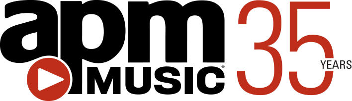 Apm 35 Year Logo - Apm Music Logo (708x204), Png Download