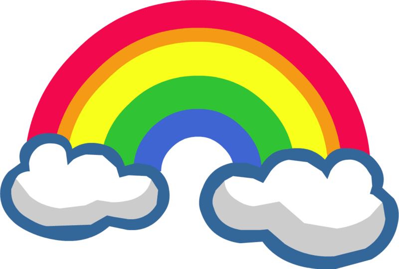 Download Arcoiris Animado Png - Clipart Rainbow Png PNG Image with No