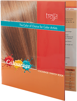Colourage Swatch Book - Hairstyling Product (400x400), Png Download