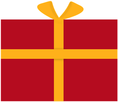 Parcel Clipart Red Gift Box - Gift (720x720), Png Download