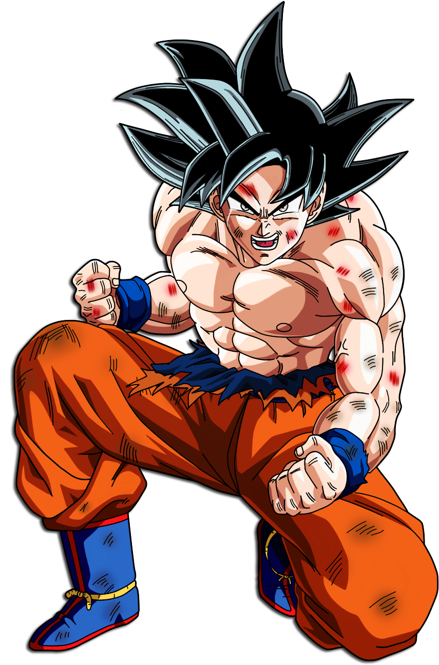 Goku Ultra Instinct Png Full Body W/suit By Davidbksandrade - Ultra Instinct Goku Png (880x1550), Png Download