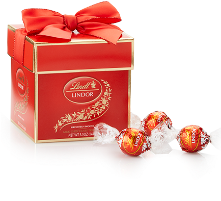 Main Image - Lindt Chocolate Red Box (450x450), Png Download
