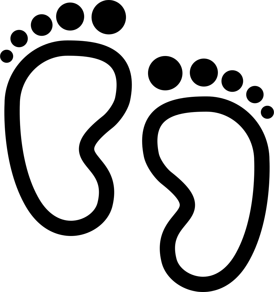 Baby Footprints - - 小腳 丫 (918x980), Png Download