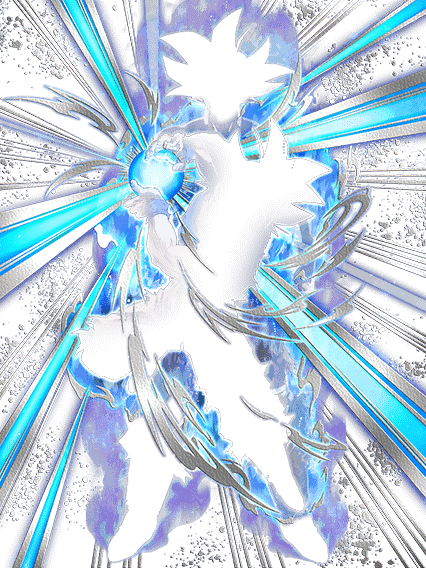 Transdimensional Instinct - Dbz Dokkan Battle Goku Ultra Instinct (426x568), Png Download