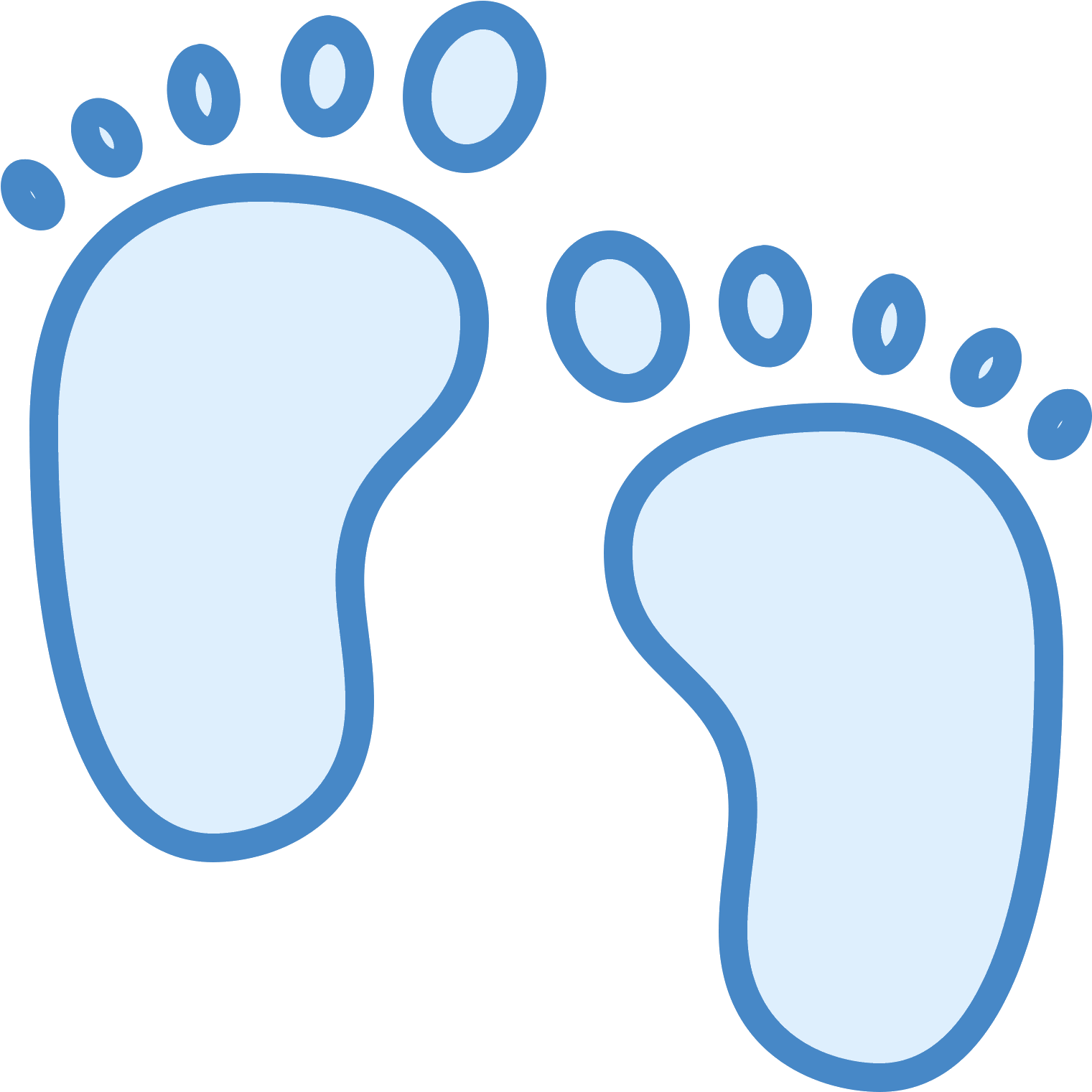 Download Baby Feet Heart Clipart - Child PNG Image with No Background