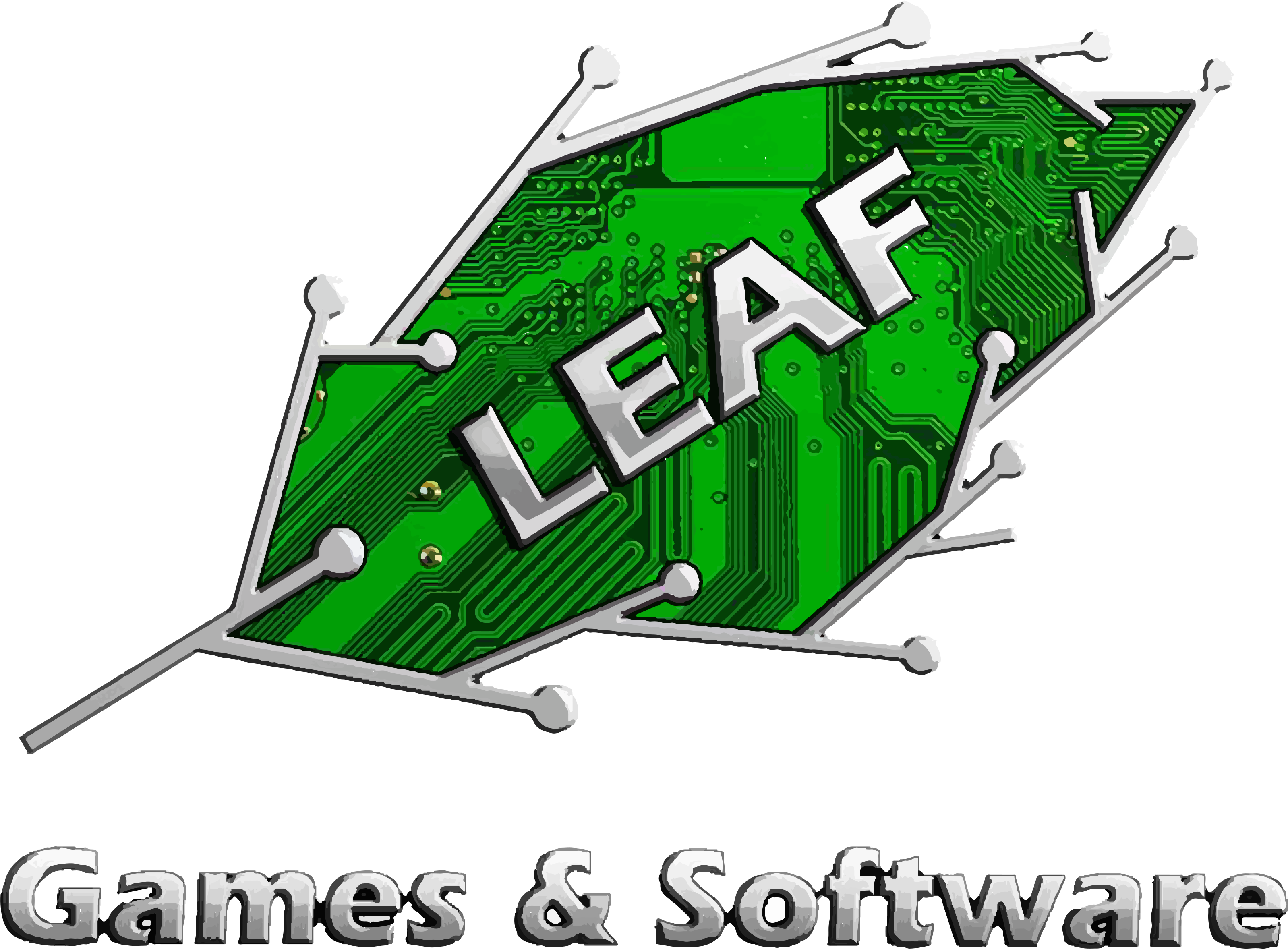 Leaf Games & Software - Video Game (3508x2531), Png Download