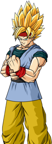 Rigor As A Super Saiyan - Goku Super Saiyan 35 (480x480), Png Download