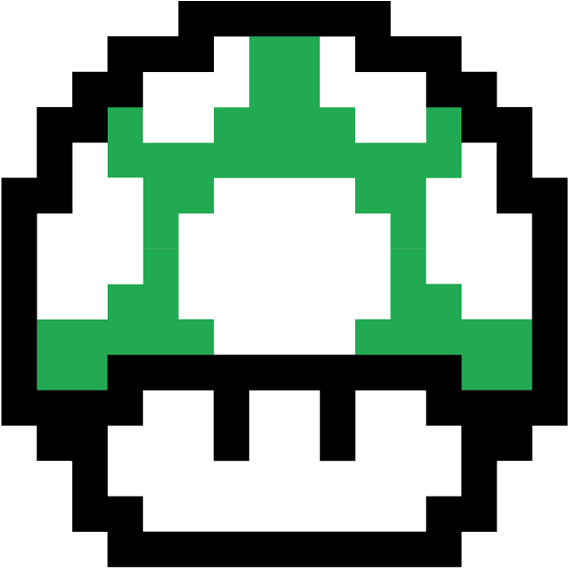 Fala Galera - Super Mario Bros 3 1 Up (650x650), Png Download