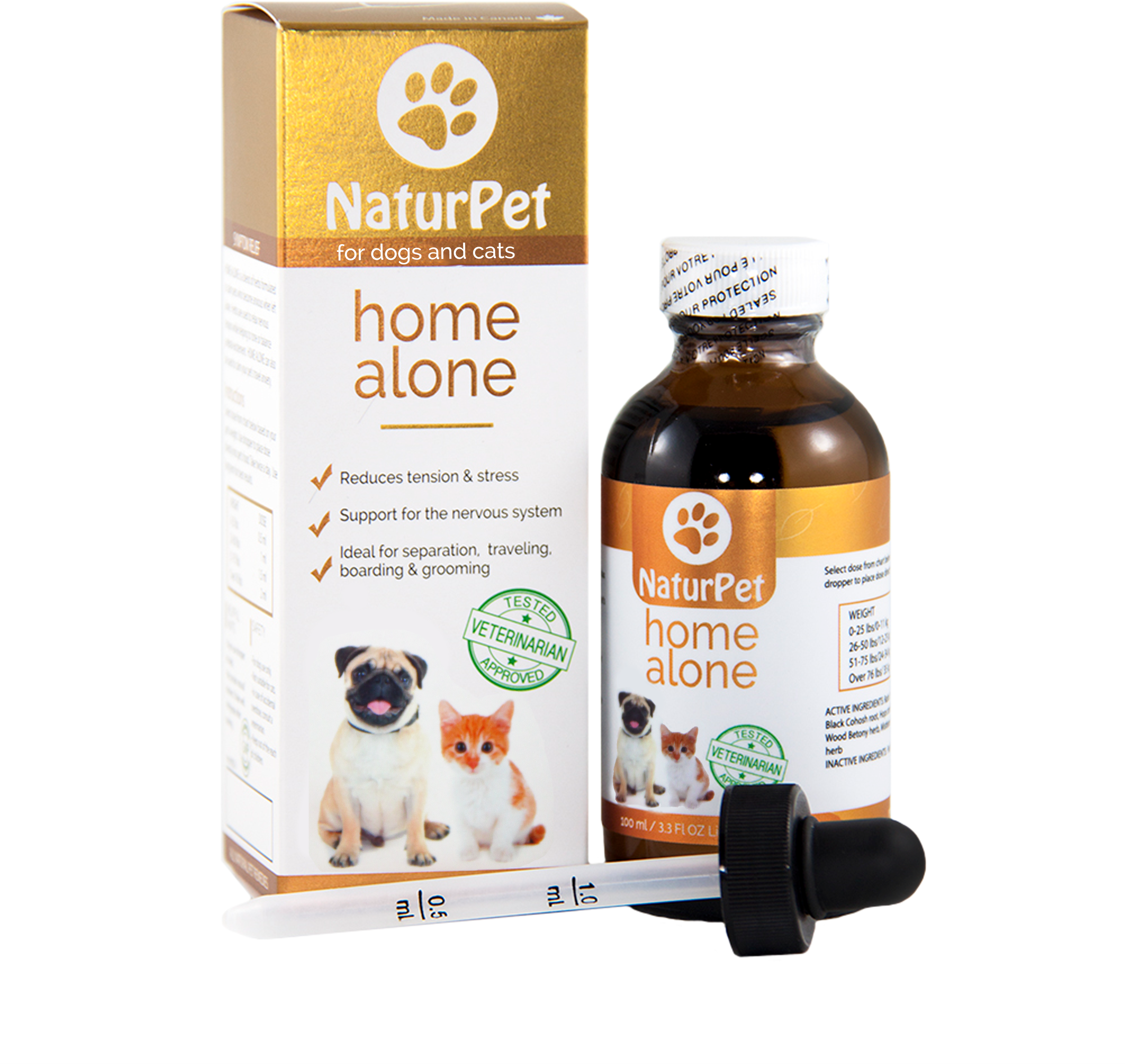 Naturpet Home Alone Anxiety Relief - Naturpet Home Alone | 100% Natural, Safe, & Effective (3500x3500), Png Download