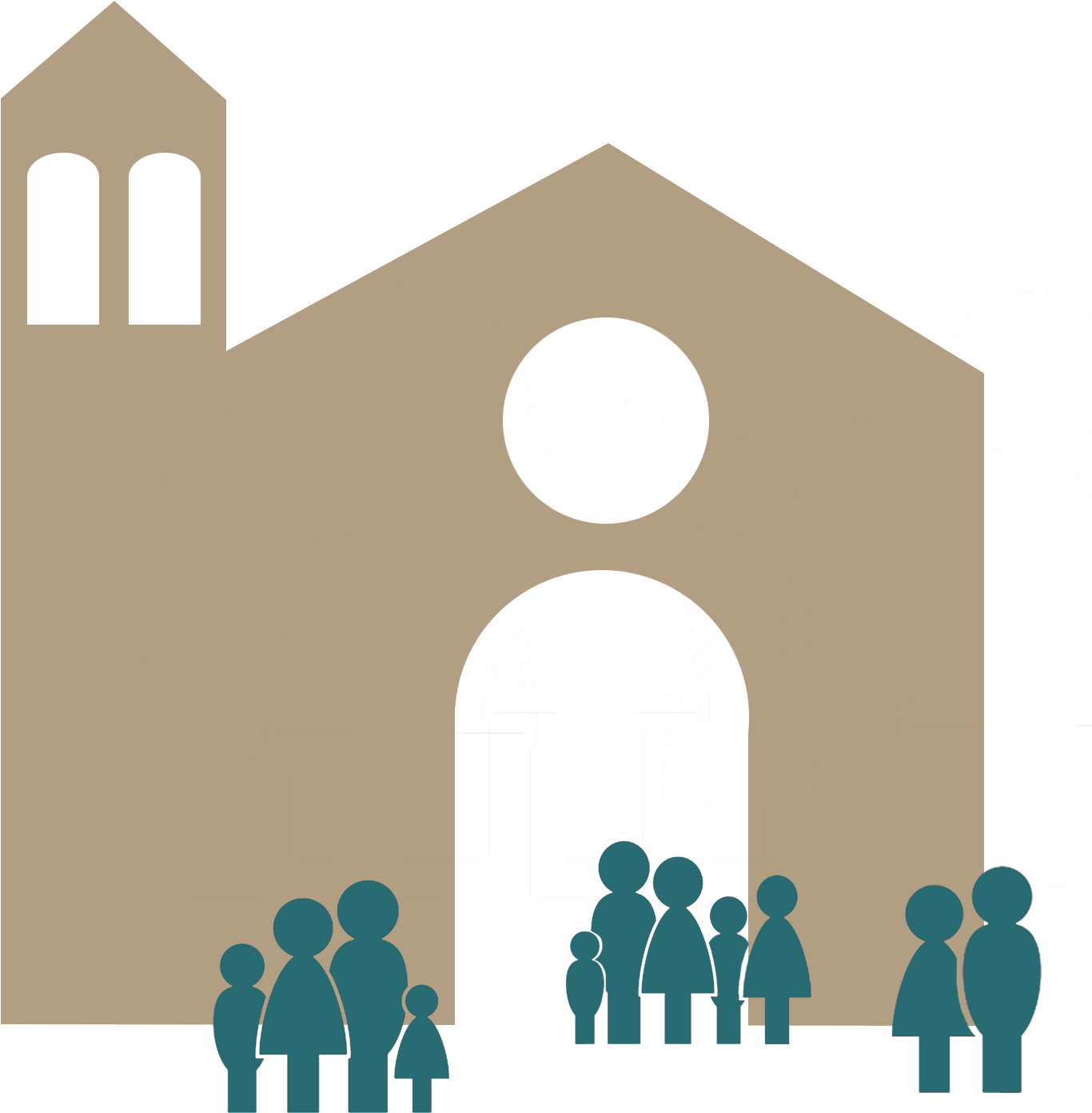 New Mass Schedule Begins (1500x1500), Png Download