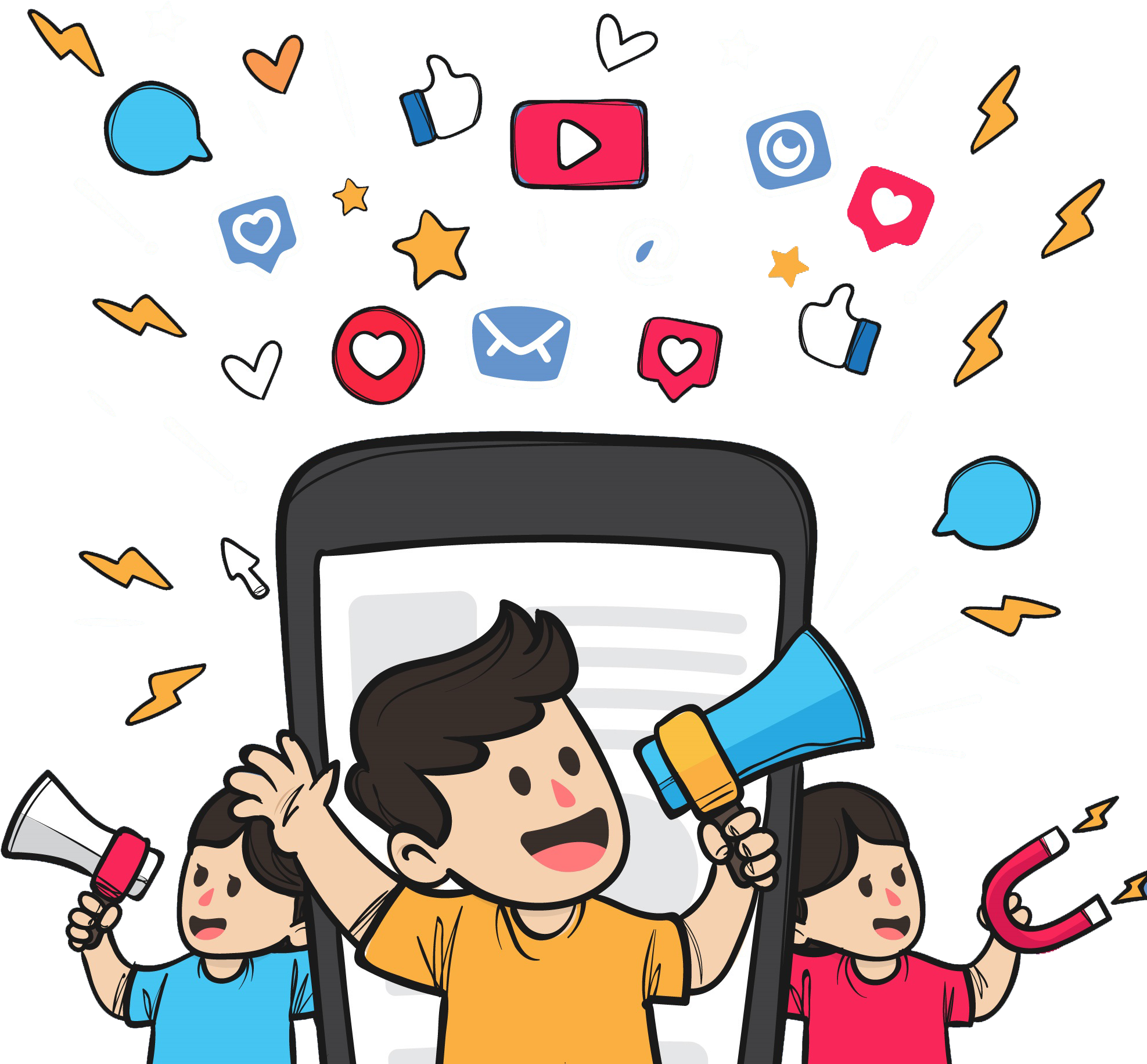 We Here At Press Start Wish To Bridge The Gap Between - Marketing (2000x1880), Png Download