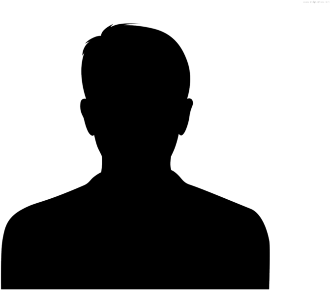 Person - Shadow Image Of Person (1000x1000), Png Download