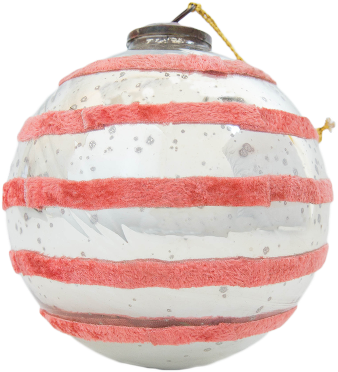 Velvet Wrapped Glass Ornaments 1 - Glass (1000x1000), Png Download