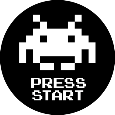 The Joesplayhouse Logo - Space Invader Logo Png (374x374), Png Download