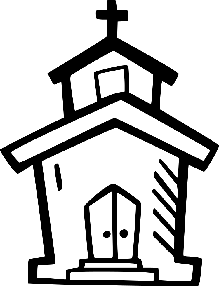 Church Svg Png Icon Free Download - Church Png File (750x980), Png Download