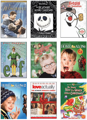 31 Days, 31 Movies - Christmas Movies (436x543), Png Download