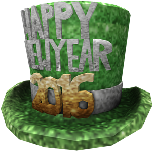 2016 New Years Hat - Wikia (420x420), Png Download