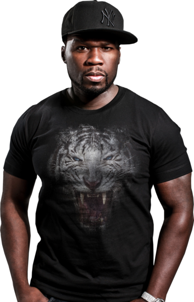 50 Cent Png - Get The Strap 50 (387x600), Png Download