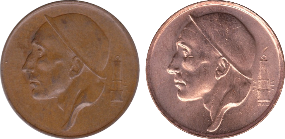 Belgium 50 Cent Miner Sizes - 1917 Belgie 50 Centime (974x477), Png Download