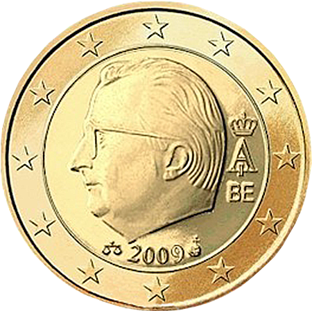 287 - 50 Euro Cent Belgium (500x500), Png Download