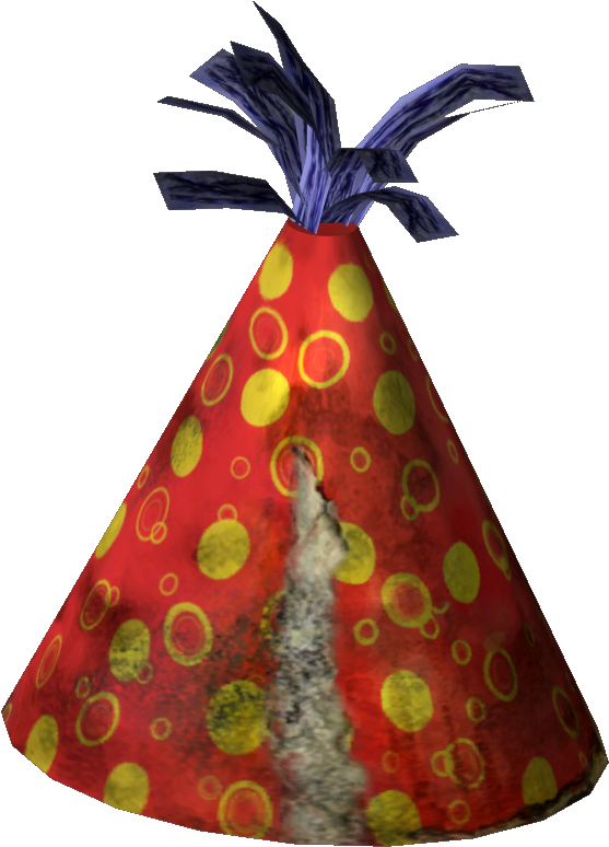 Destroyed Party Hat The Fallout Wiki Fallout New - Party Hat Png (650x850), Png Download