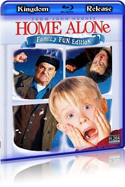 Home Alone - Home Alone 1990 Bluray (417x647), Png Download