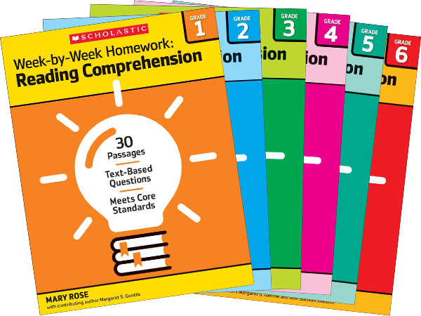 Easy And Effective Week By Week Homework For Reading - Week-by-week Homework: Reading Comprehension Grade (600x450), Png Download