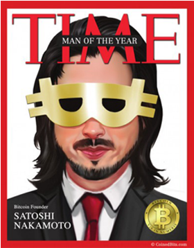 Who Is "satoshi Nakamoto," The Founder Of - Bitcoin On Magazine Cover (660x360), Png Download