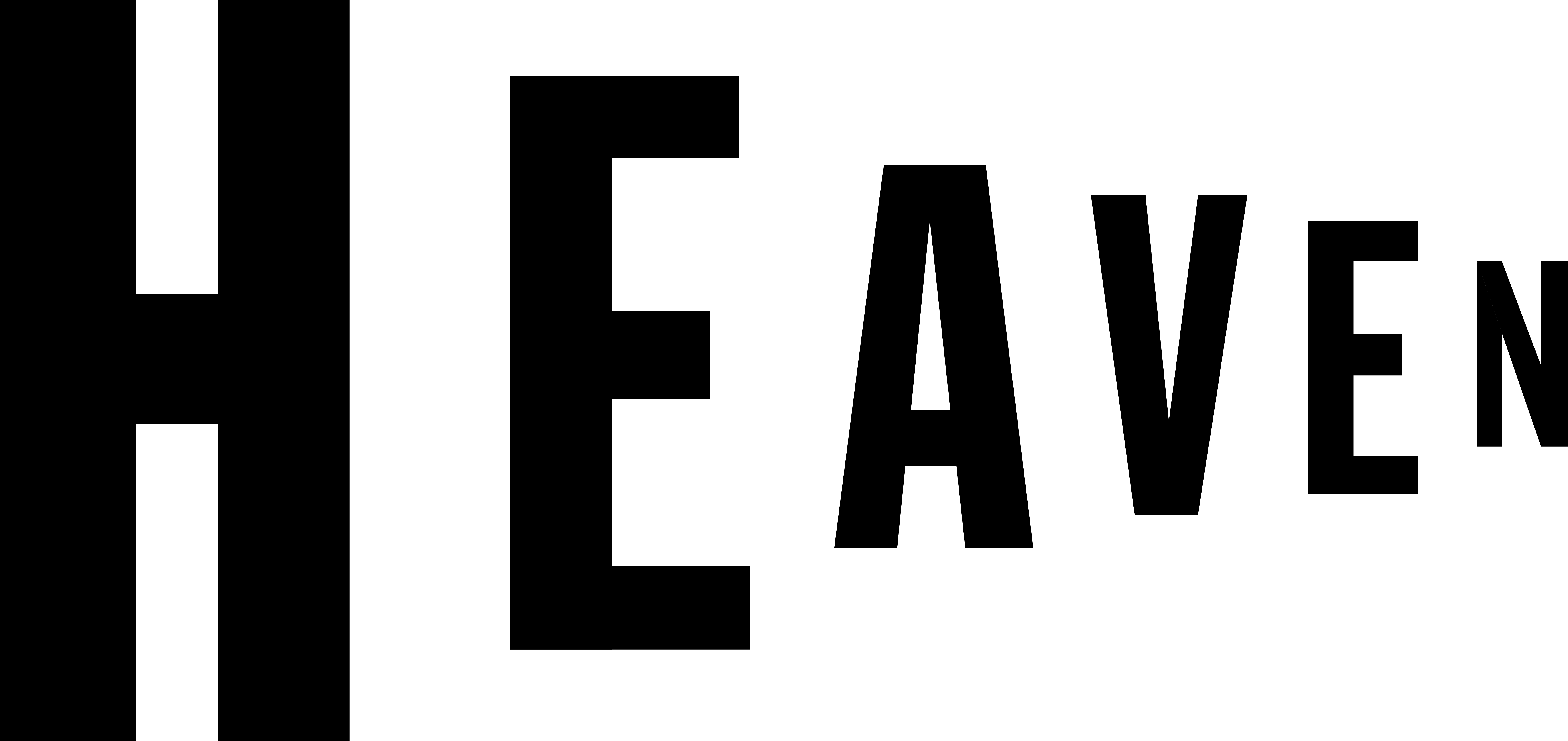 Heaven Logo - Mediaprint (8737x5105), Png Download