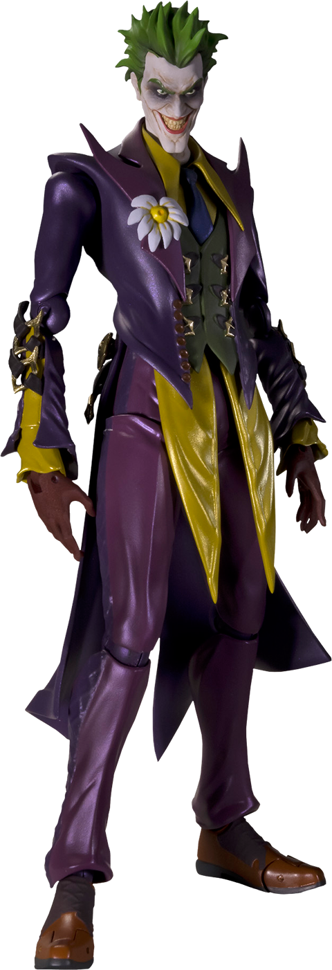 Dc Comics Collectible Figure Joker - Injustice: Gods Among Us S.h Figuarts: The Joker (480x1402), Png Download