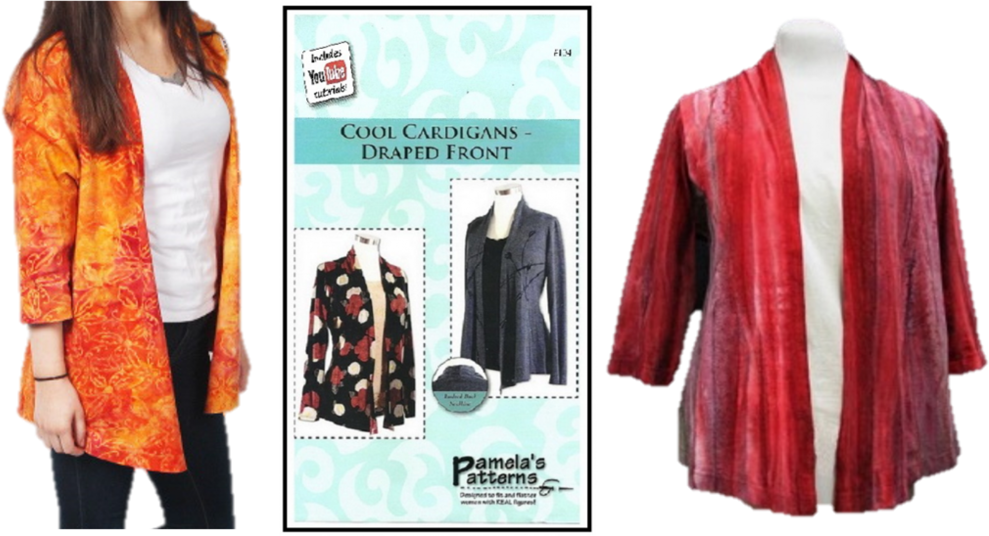 Cool Cardigan - Free Sewing Pattern Easy Quilting Cotton Jacket (2000x1500), Png Download