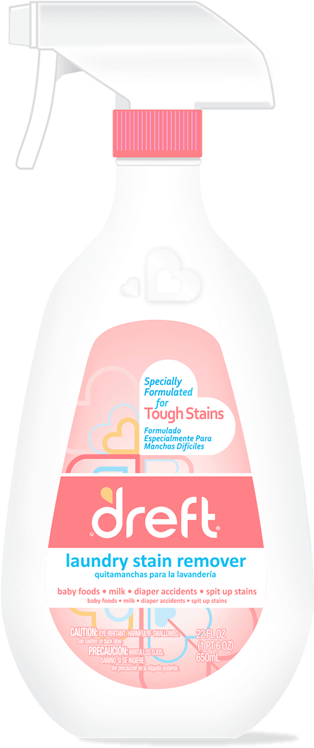 Dreft Laundry Stain Remover - Dreft Laundry Stain Remover - 650ml By Dreft (1140x1600), Png Download
