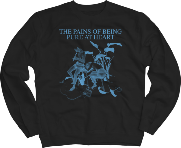Days Of Abandon On Black Crew Neck - Crew Neck (600x492), Png Download
