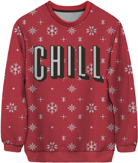 Sweater Png File - Samuel L Jackson Christmas Sweater (600x600), Png Download