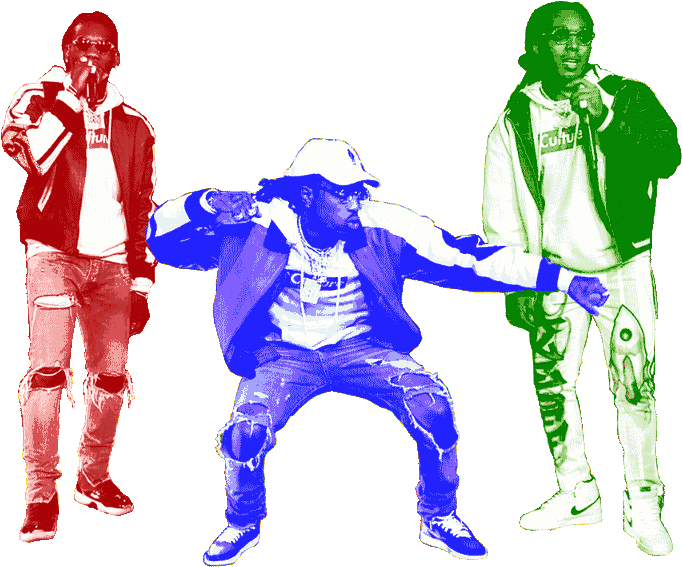 Migos Culture Review New Album - Migos Jimmy Kimmel (1000x667), Png Download