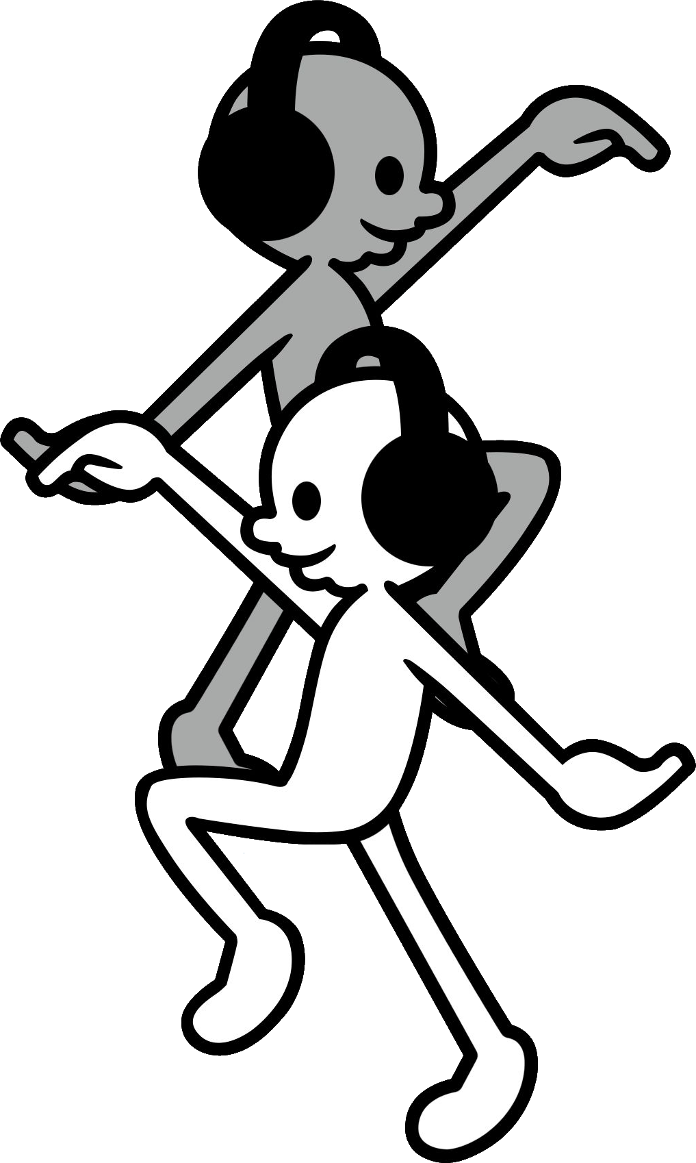 Stepswitchers 2 3ds - Lockstep Rhythm Heaven Megamix (1017x1698), Png Download