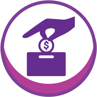 Graphic Of Hand Putting Money In A Donation Box - Help To Kerala Logo (400x400), Png Download